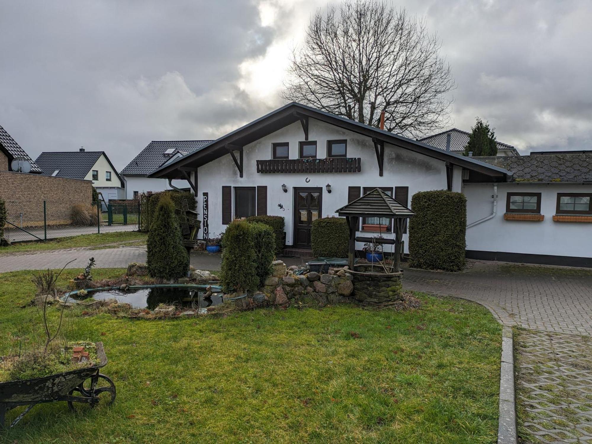 Pension Alte Schmiede Greifswald Buitenkant foto